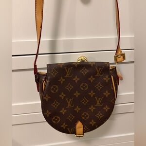 Louis Vuitton Monogram Brown and Tan Crossbody Bag